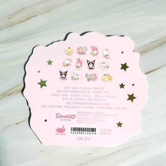 Hello Kitty & Sanrio Characters Mini Sticker Flakes - Picture 2 of 2